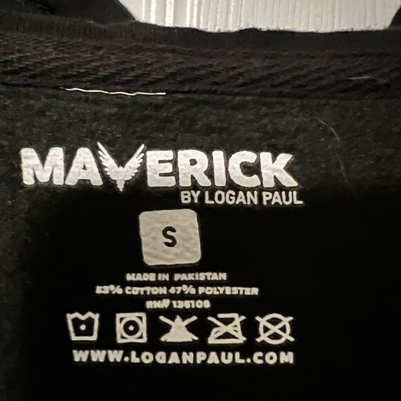 Logan Paul Maverick Men’s Small Hoodie EUC - Picture 3 of 3